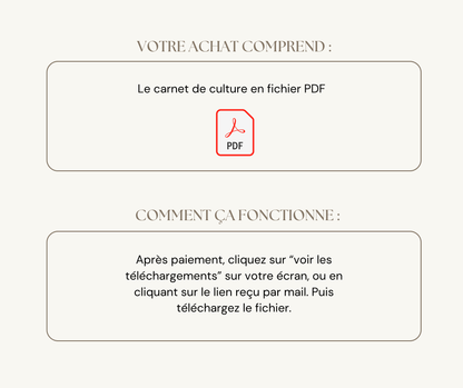 Carnet de culture - eBook